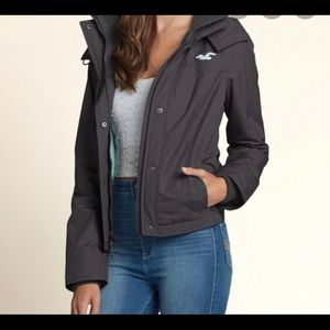 Hollister thick winter coat